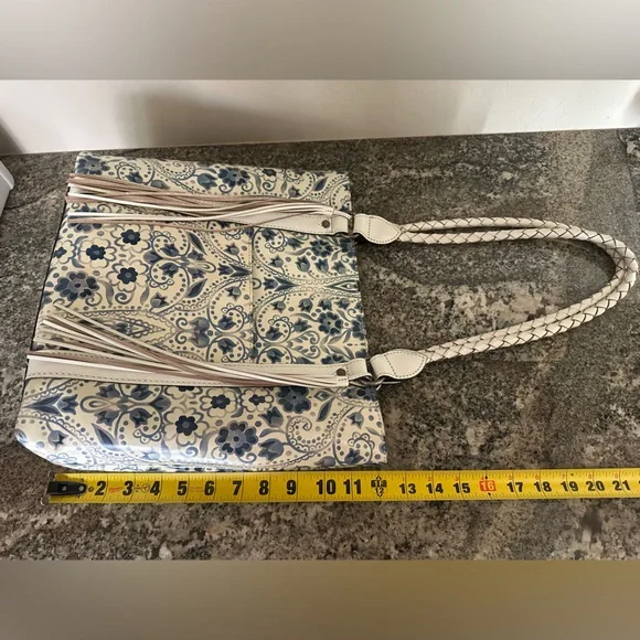 Patricia Nash Italian Folklore Rena Tote New Without Tags - Picture 13 of 13